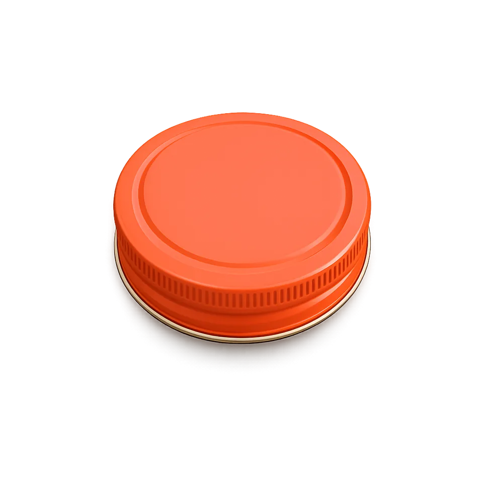 68 mm Metal Screw Cap Orange(Full Depth)