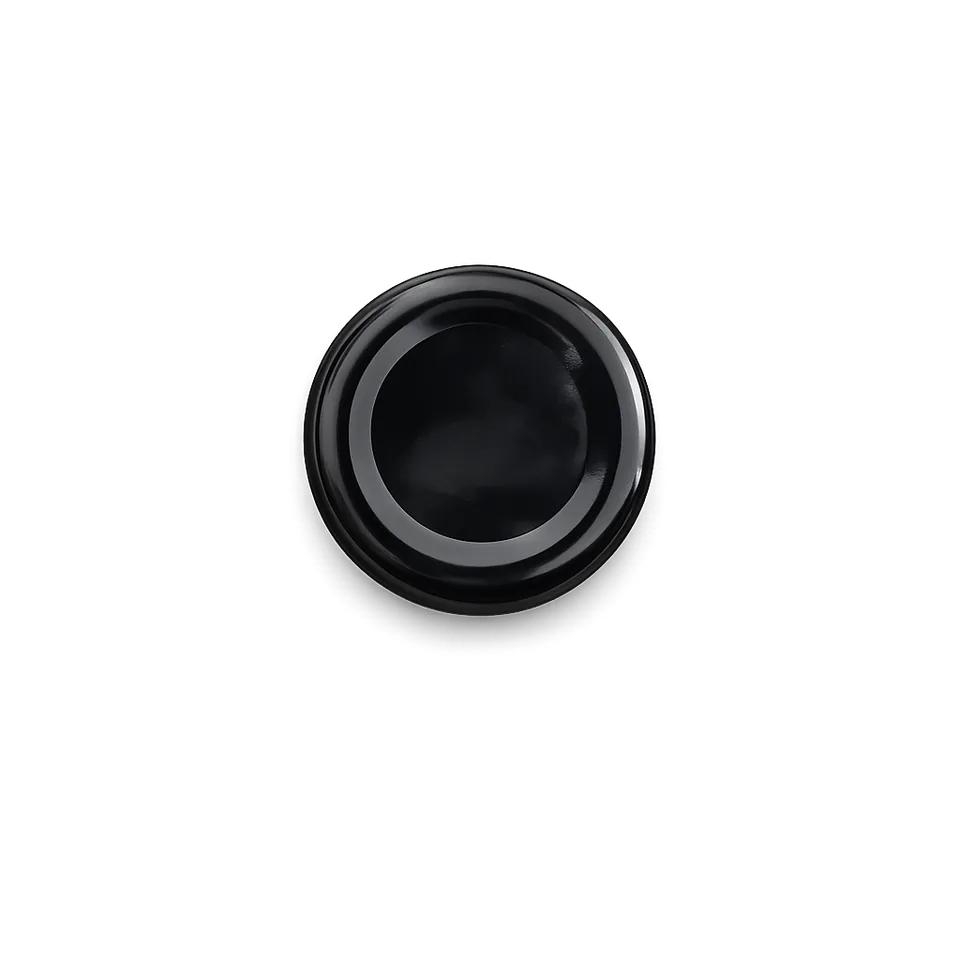 43 mm Metal Lug Cap Black