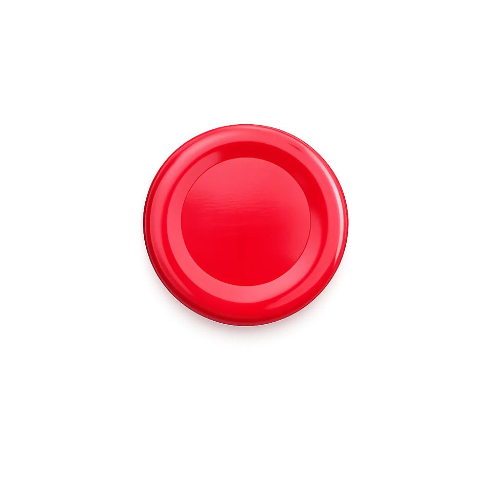43 mm Metal Lug Cap Red