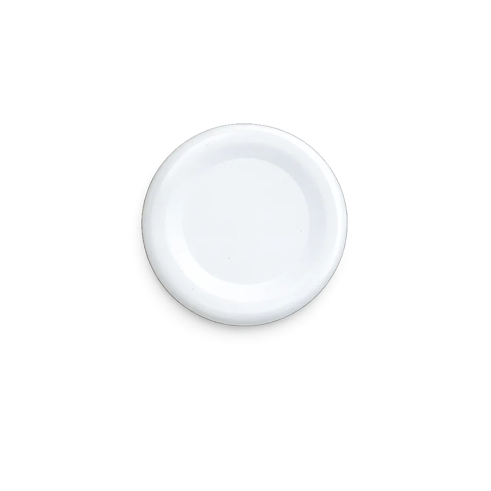43 mm Metal Lug Cap White