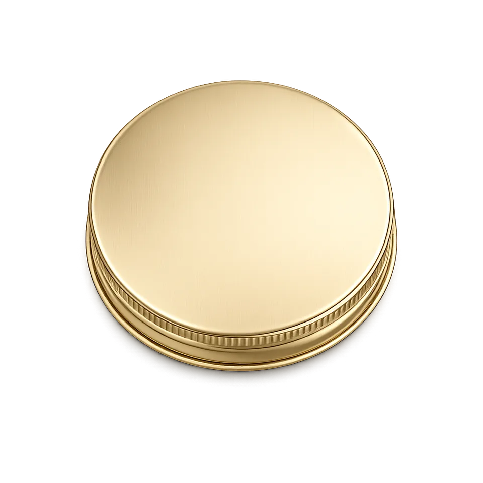 85 mm Metal Screw Cap Golden