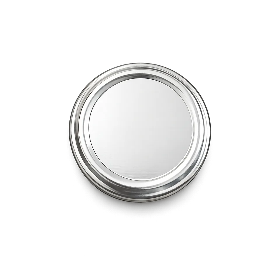 63 mm Metal Lug Cap Silver