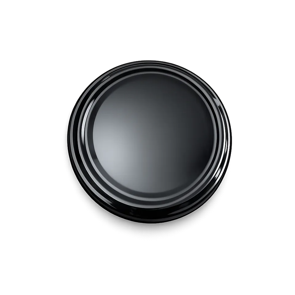 82 mm Metal Lug Cap Black