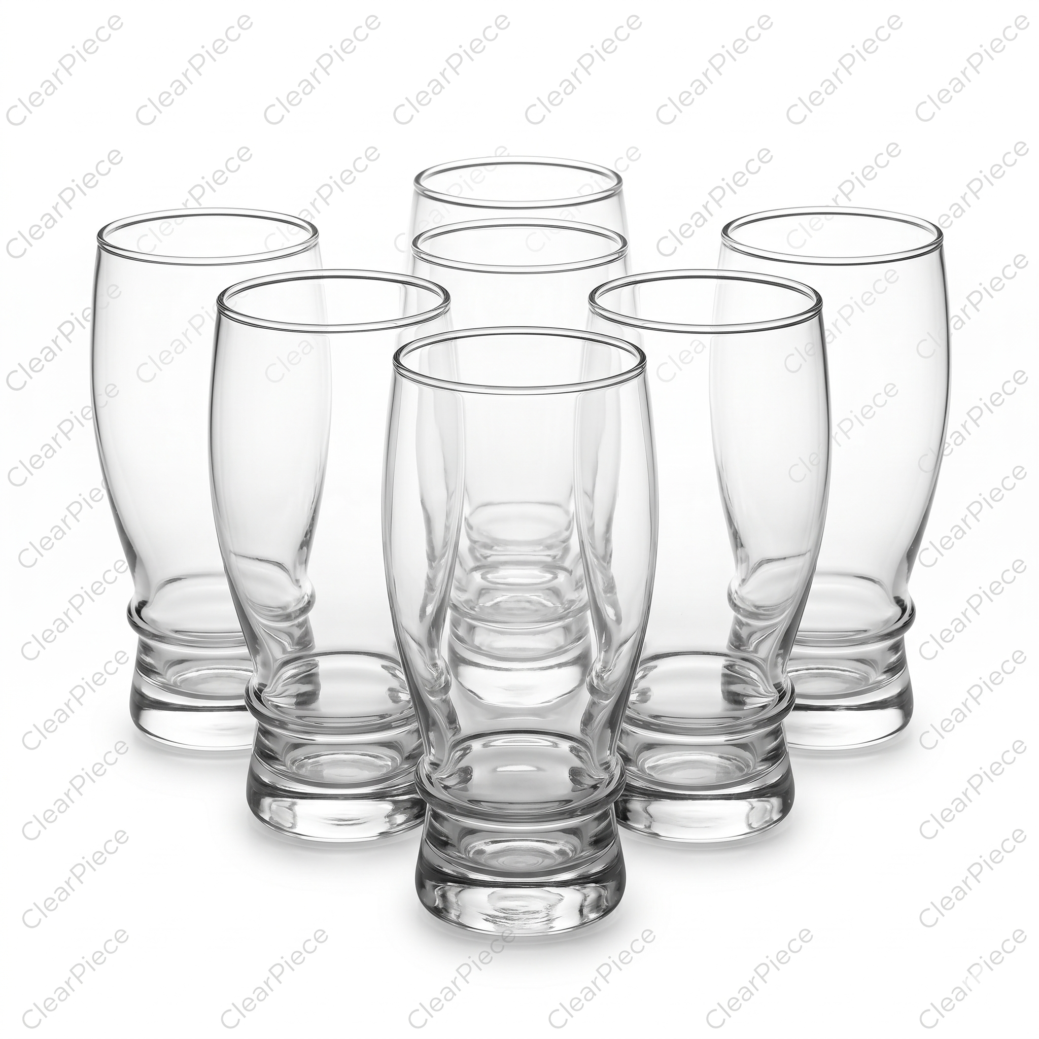 Glassware Tumbler 10 Oz Coffee Ring, 375 ml