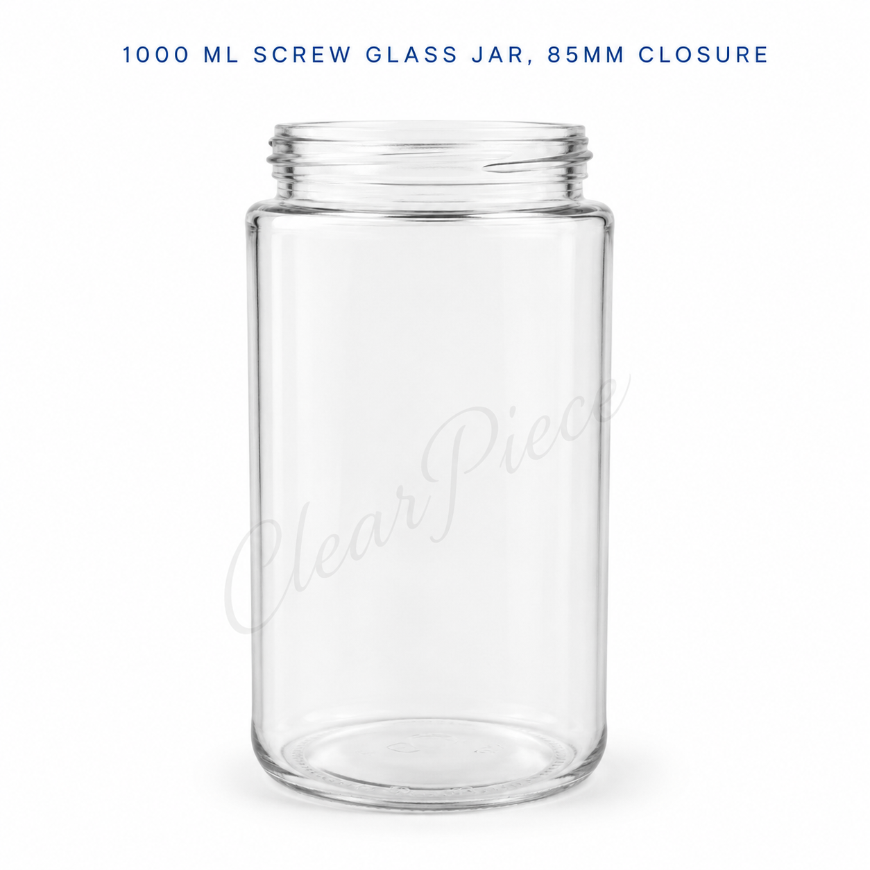 1000 ml Screw Glass Jar, 85mm Closure