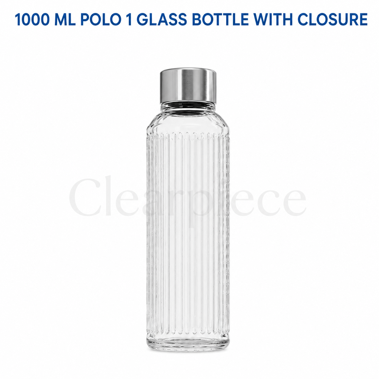 1000ml Polo 1 Glass Bottle with Closure