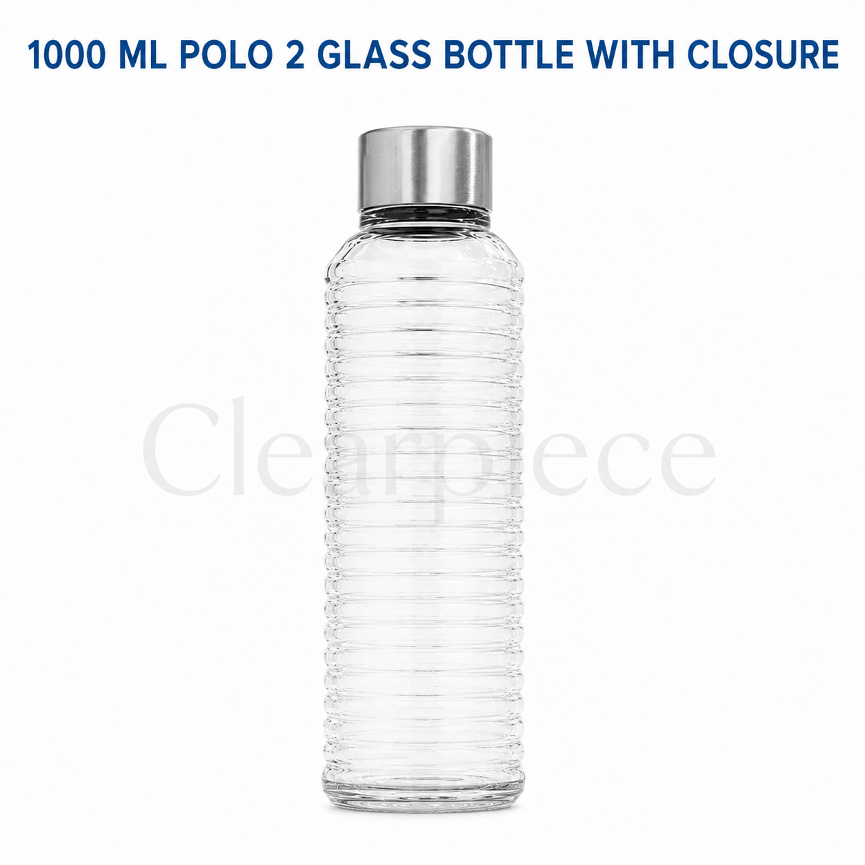 1000ml Polo 2 Glass Bottle with Closure