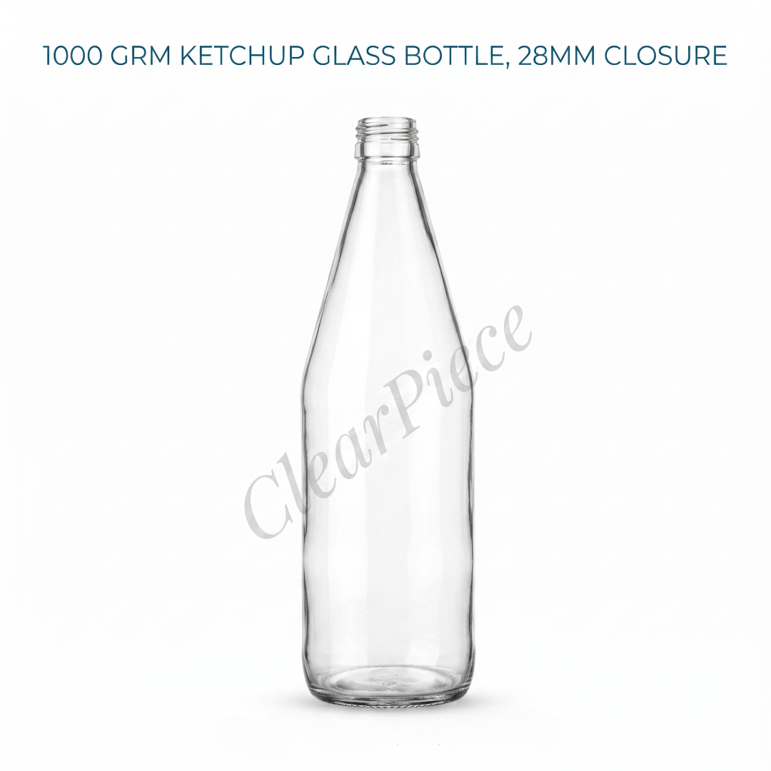 1000 grm Ketchup Bottle. 28mm Closure
