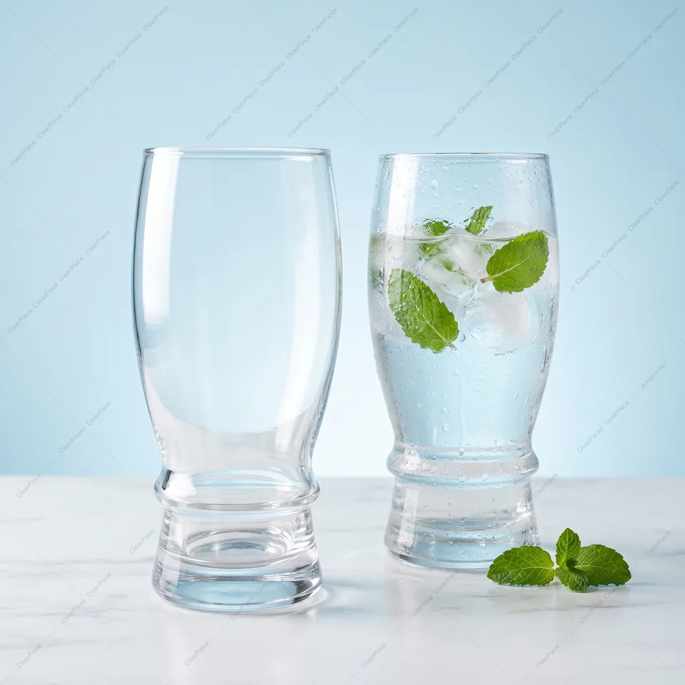 Glassware Tumbler 10 Oz Coffee Ring, 375 ml view 2